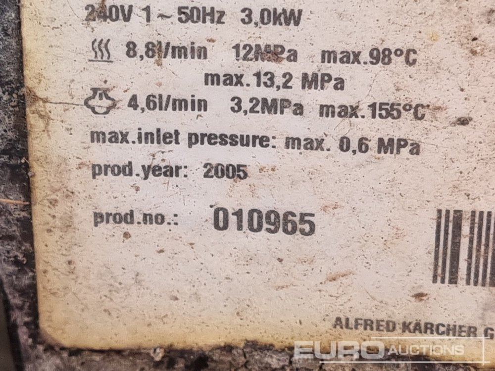 Nettoyeur haute pression Karcher HDS 6/10 C: photos 20