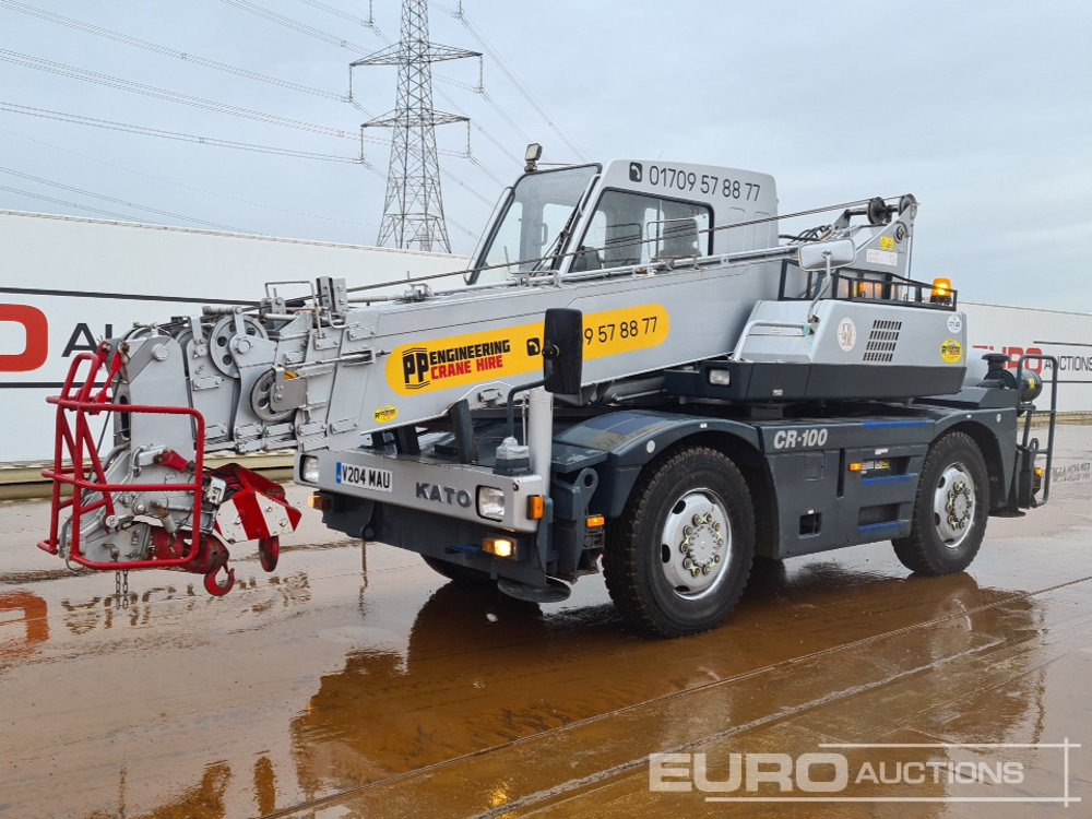 Kato CR100 - Grue mobile: photos 1 Kato CR100 - Grue mobile: photos 1