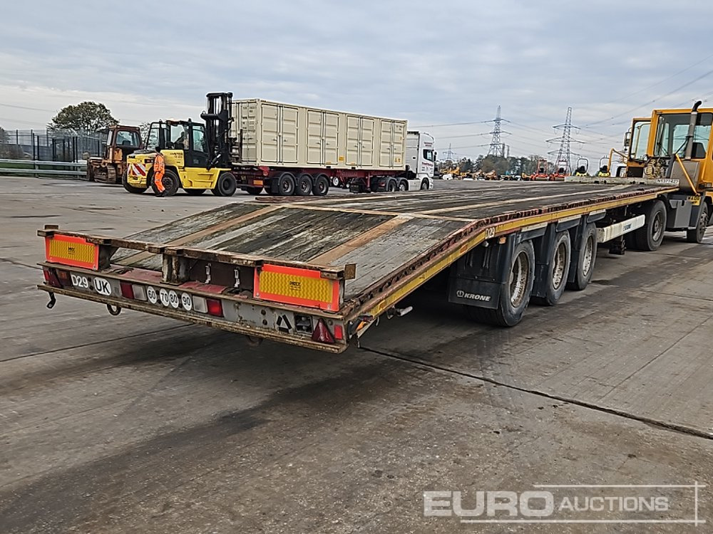 Krone SD - Semi-remorque surbaissé: photos 5 Krone SD - Semi-remorque surbaissé: photos 5
