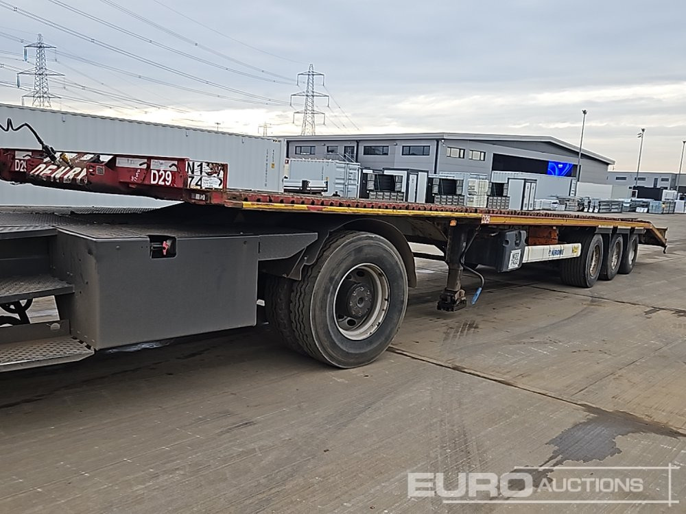Krone SD - Semi-remorque surbaissé: photos 1 Krone SD - Semi-remorque surbaissé: photos 1