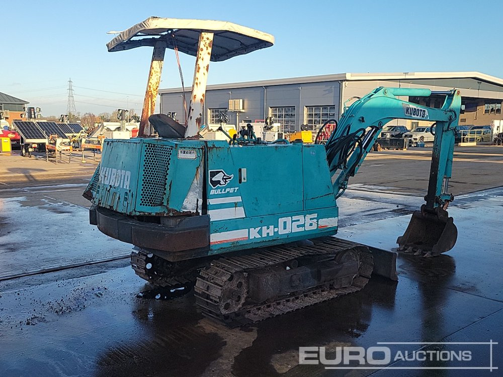 Kubota KH-026 - Mini pelle: photos 5 Kubota KH-026 - Mini pelle: photos 5