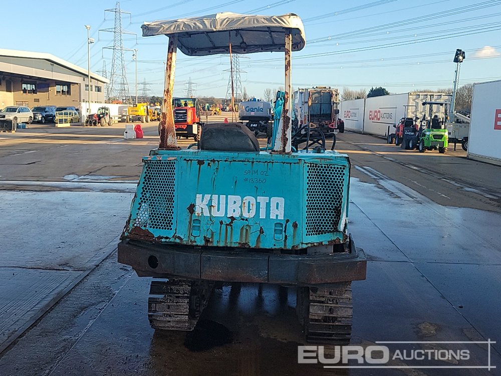 Kubota KH-026 - Mini pelle: photos 4 Kubota KH-026 - Mini pelle: photos 4