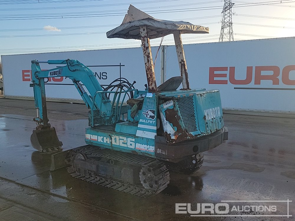 Kubota KH-026 - Mini pelle: photos 3 Kubota KH-026 - Mini pelle: photos 3