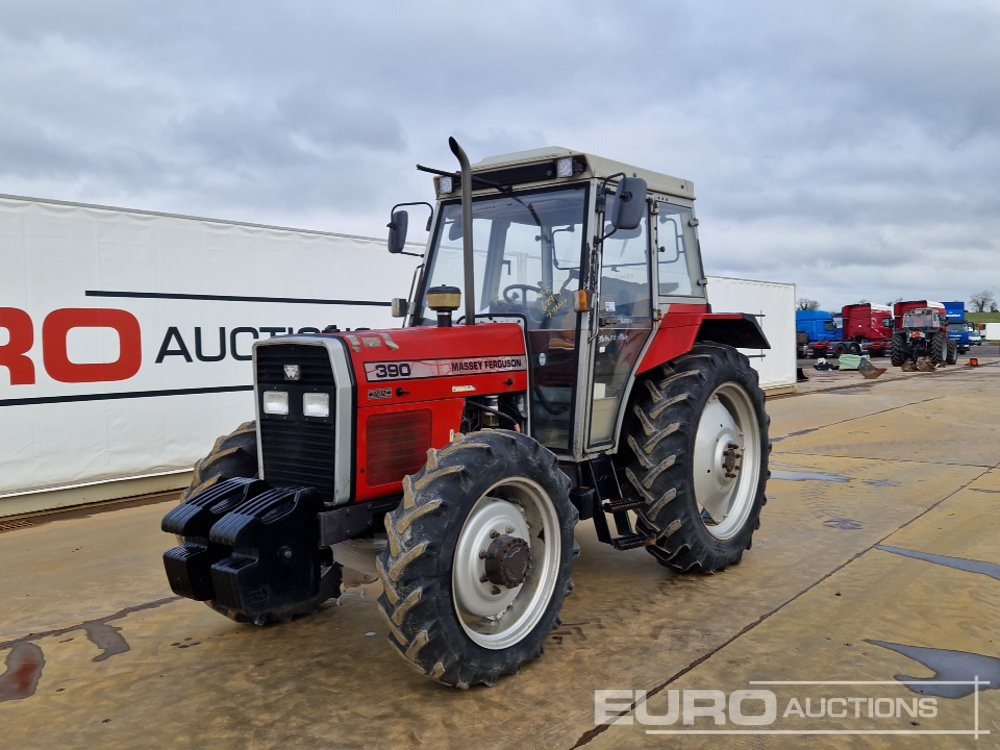 Massey Ferguson 390 - Tracteur agricole: photos 1 Massey Ferguson 390 - Tracteur agricole: photos 1