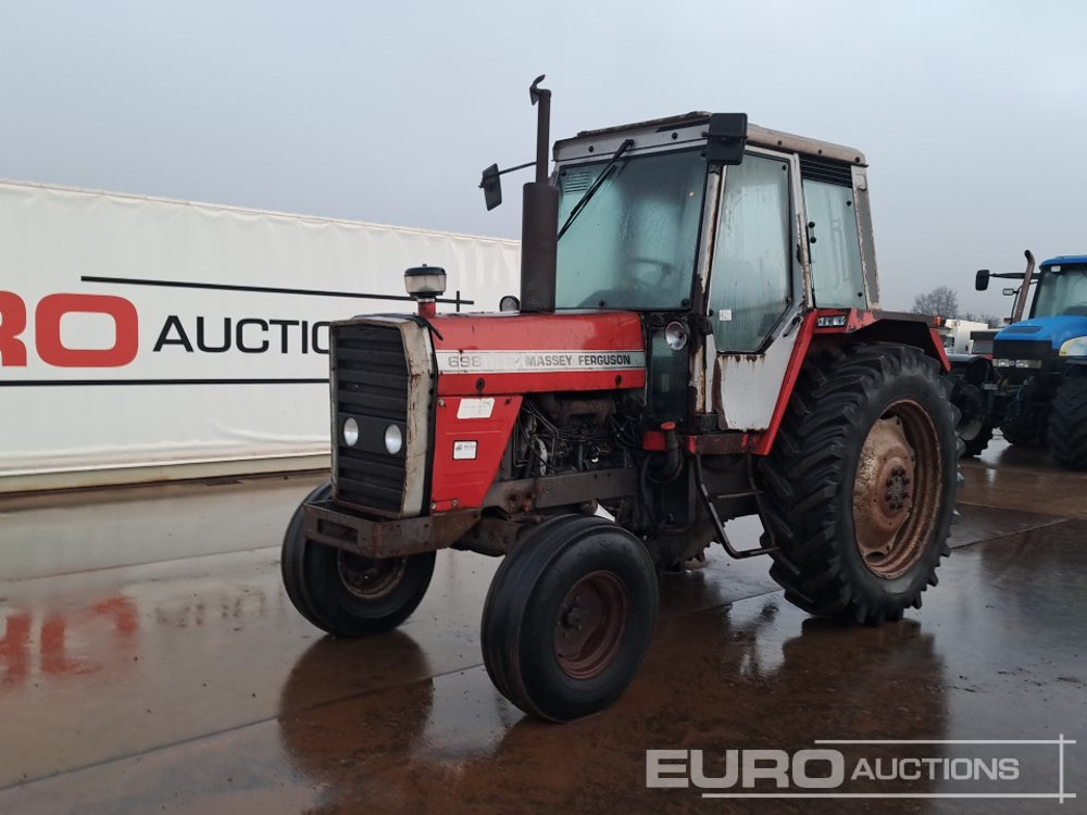 Massey Ferguson MF698 - Tracteur agricole: photos 1 Massey Ferguson MF698 - Tracteur agricole: photos 1
