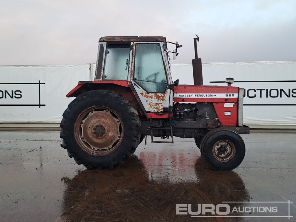Tracteur agricole Massey Ferguson MF698: photos 6