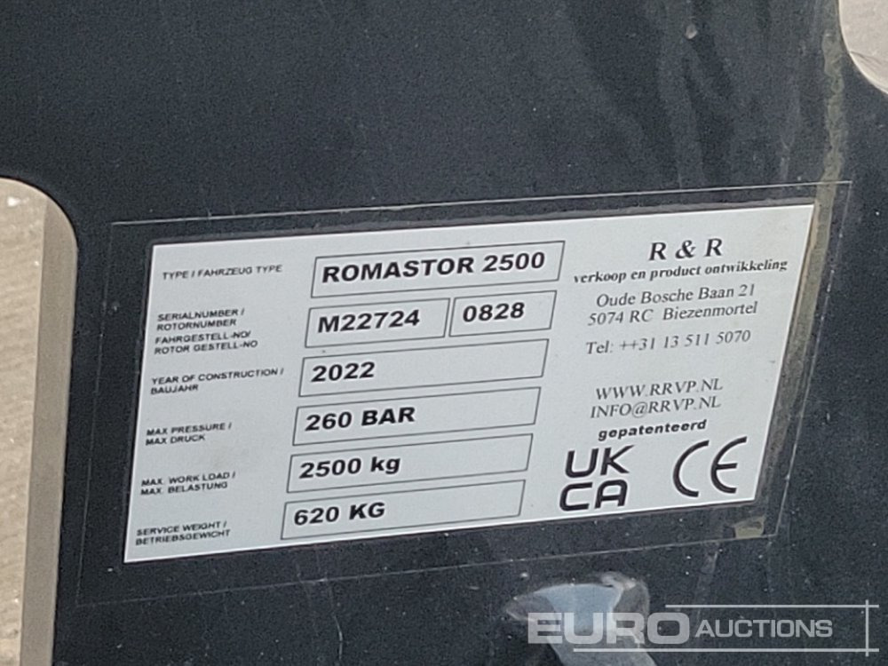 Matériel de manutention 2022 R&R Romastor 2500: photos 18