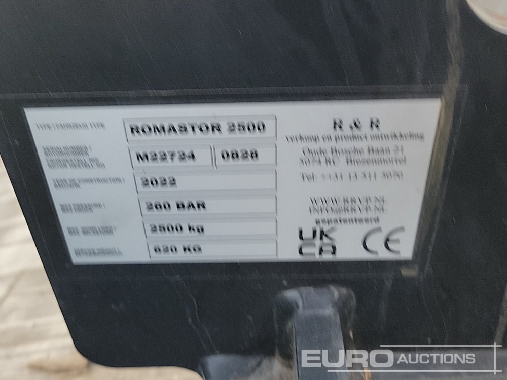 Matériel de manutention 2022 R&R Romastor 2500: photos 19