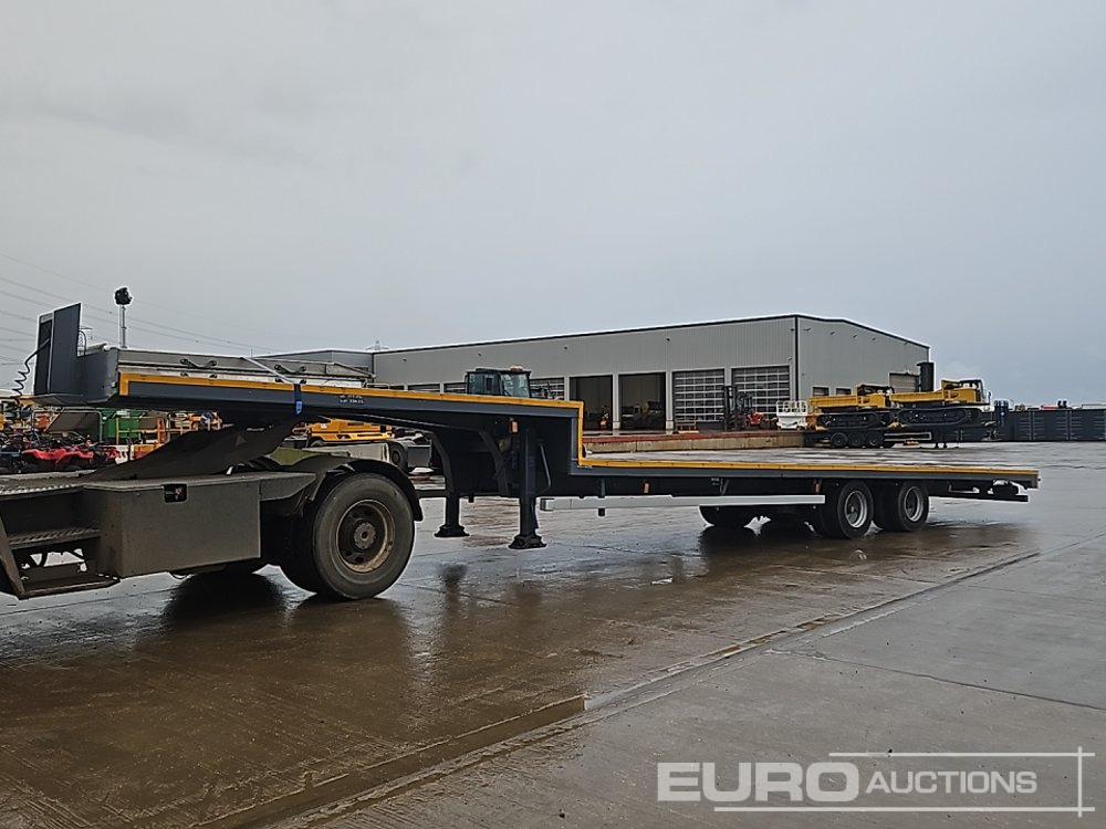 Montracon C2A - Semi-remorque plateau: photos 1 Montracon C2A - Semi-remorque plateau: photos 1