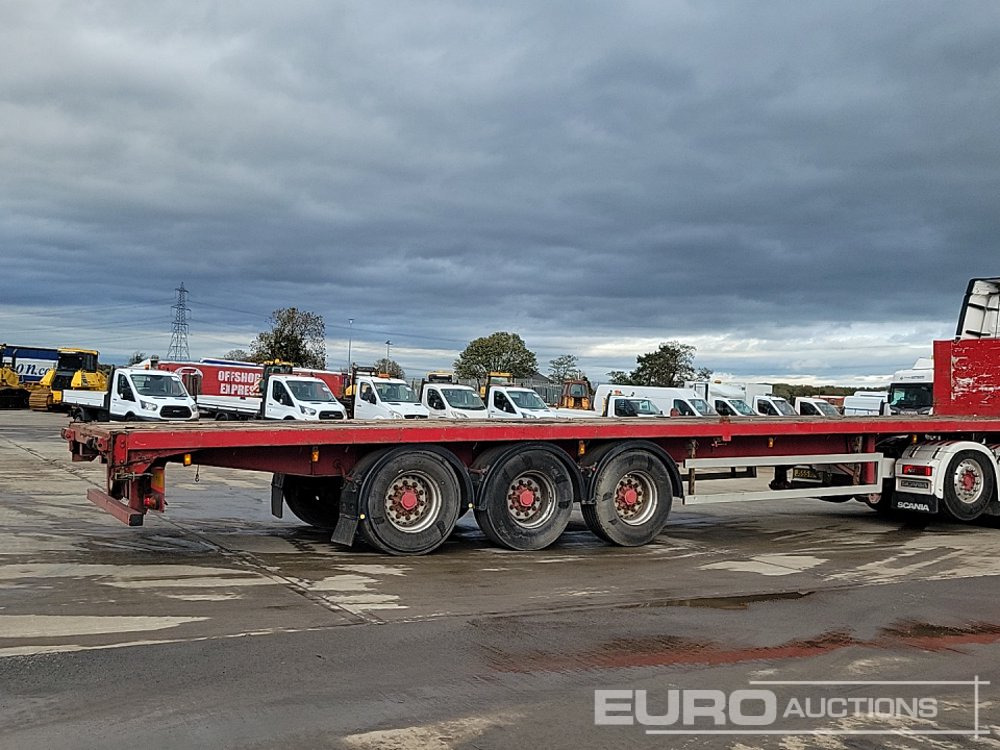 Montracon Tri Axle Flat Bed Trailer - Semi-remorque plateau: photos 5 Montracon Tri Axle Flat Bed Trailer - Semi-remorque plateau: photos 5