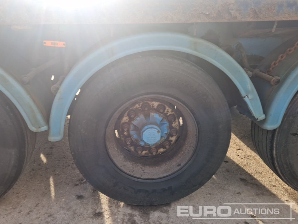 Semi-remorque plateau SDC 45' Tri Axle Flat Trailer, BPW Axles: photos 10