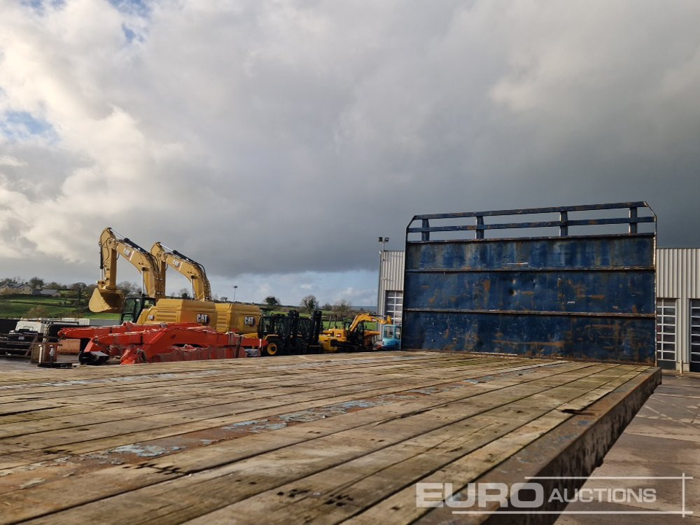 Semi-remorque plateau SDC 45' Tri Axle Flat Trailer, BPW Axles: photos 20