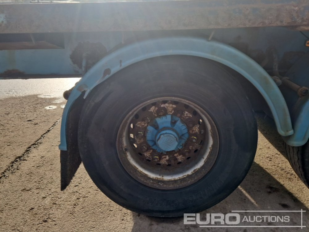 Semi-remorque plateau SDC 45' Tri Axle Flat Trailer, BPW Axles: photos 9