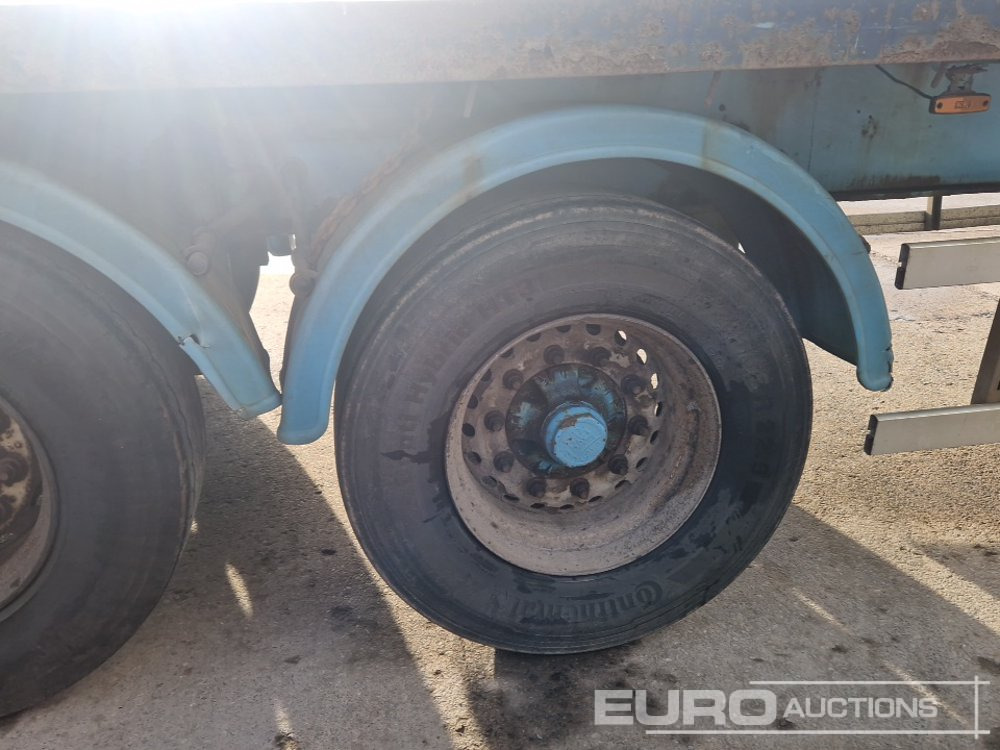 Semi-remorque plateau SDC 45' Tri Axle Flat Trailer, BPW Axles: photos 11