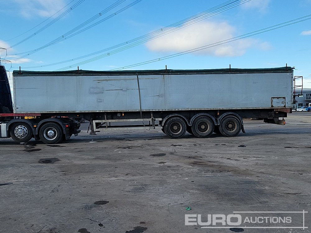 SDC Trailer Tri Axle Bulk Tipping Trailer, Easy Sheet - Semi-remorque fourgon: photos 2 SDC Trailer Tri Axle Bulk Tipping Trailer, Easy Sheet - Semi-remorque fourgon: photos 2