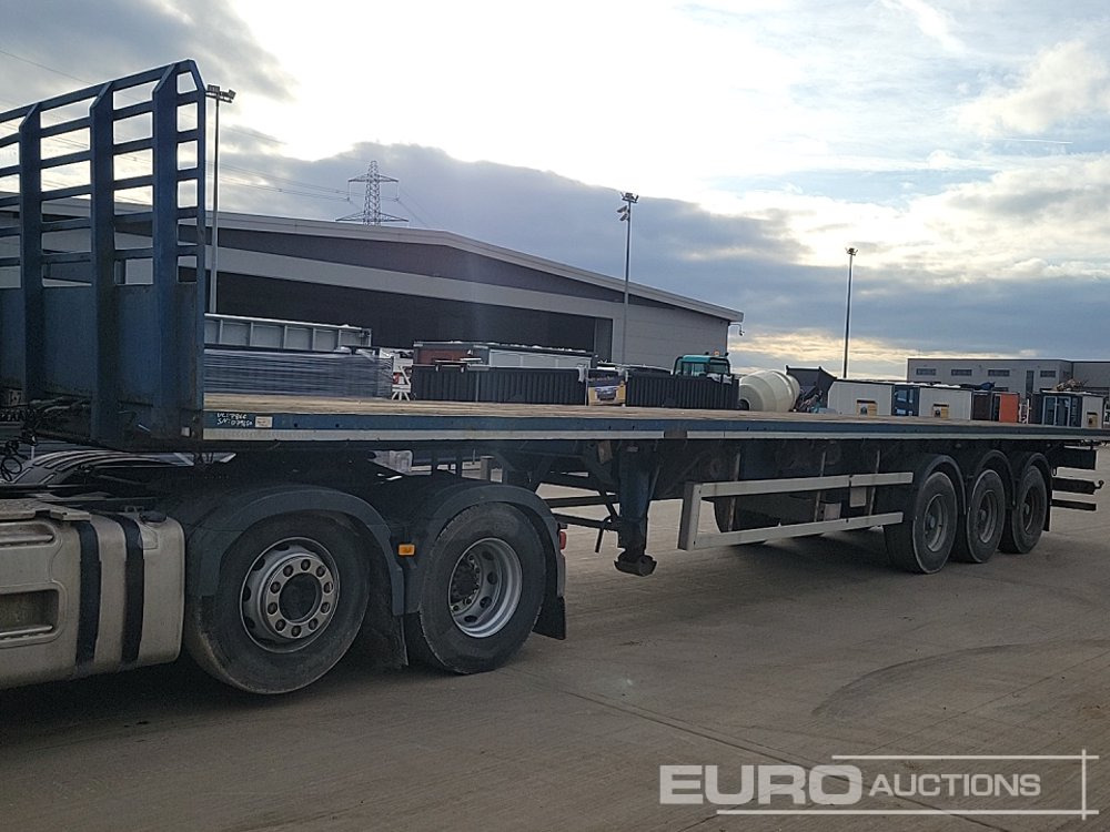 SDC Trailer Tri Axle Extendable Flatbed Trailer - Semi-remorque plateau: photos 1 SDC Trailer Tri Axle Extendable Flatbed Trailer - Semi-remorque plateau: photos 1