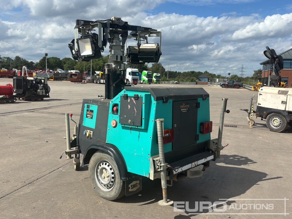 SMC Single Axle LED Lighting Tower, Perkins Engine - Mat d'éclairage: photos 3 SMC Single Axle LED Lighting Tower, Perkins Engine - Mat d'éclairage: photos 3