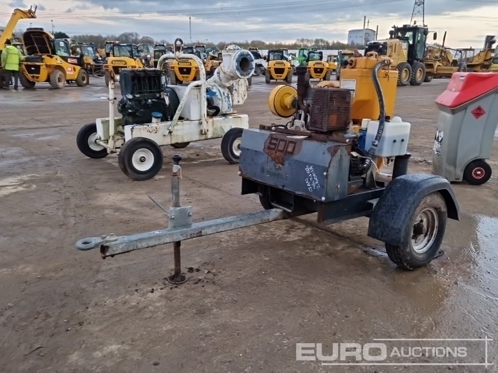 SPP Single Axle 4" Waterpump, Hatz Engine - Pompe à eau: photos 1 SPP Single Axle 4" Waterpump, Hatz Engine - Pompe à eau: photos 1