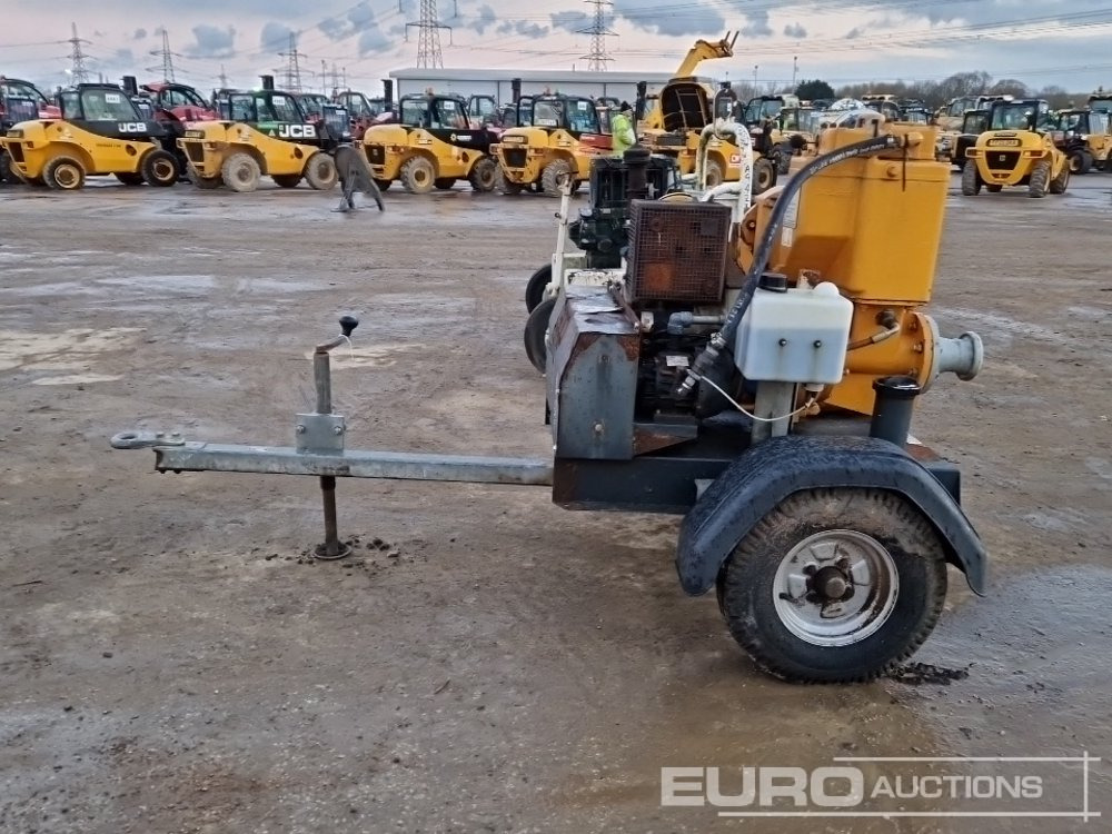 SPP Single Axle 4" Waterpump, Hatz Engine - Pompe à eau: photos 2 SPP Single Axle 4" Waterpump, Hatz Engine - Pompe à eau: photos 2