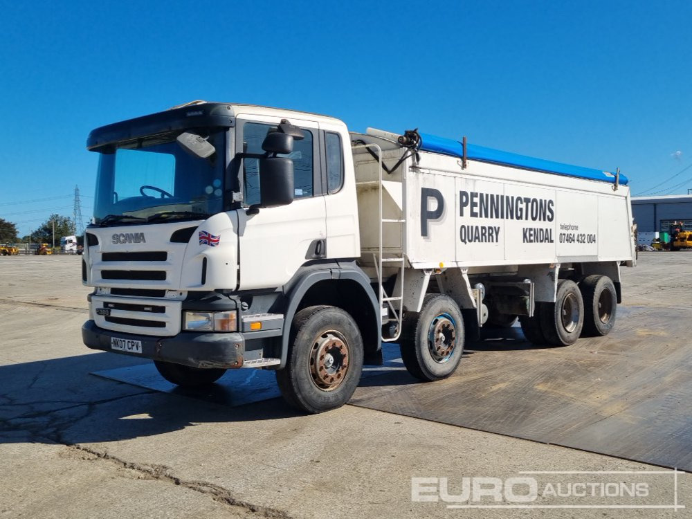 Scania P380 - Camion benne: photos 1 Scania P380 - Camion benne: photos 1
