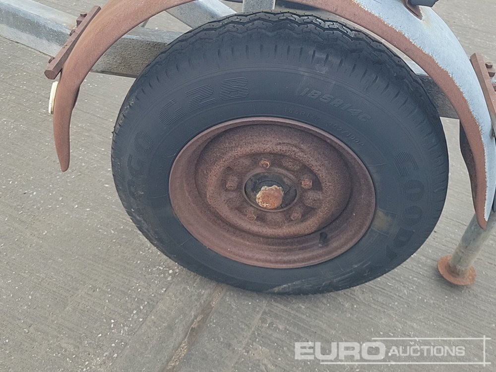 Remorque porte engin Single Axle Cable Reel Trailer: photos 10
