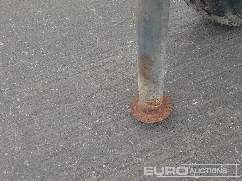 Remorque porte engin Single Axle Cable Reel Trailer: photos 16
