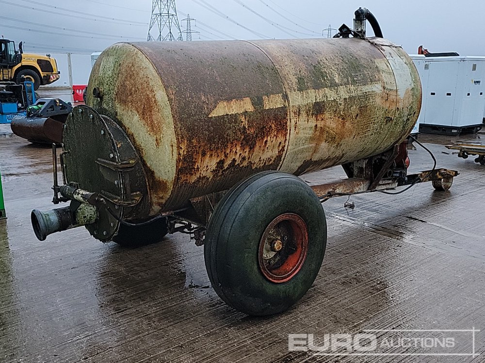 Single Axle Draw Bar Slurry Tanker - Remorque agricole: photos 5 Single Axle Draw Bar Slurry Tanker - Remorque agricole: photos 5