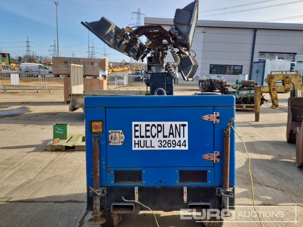 Single Axle Lighting Tower, Yanmar Engine - Mat d'éclairage: photos 4 Single Axle Lighting Tower, Yanmar Engine - Mat d'éclairage: photos 4