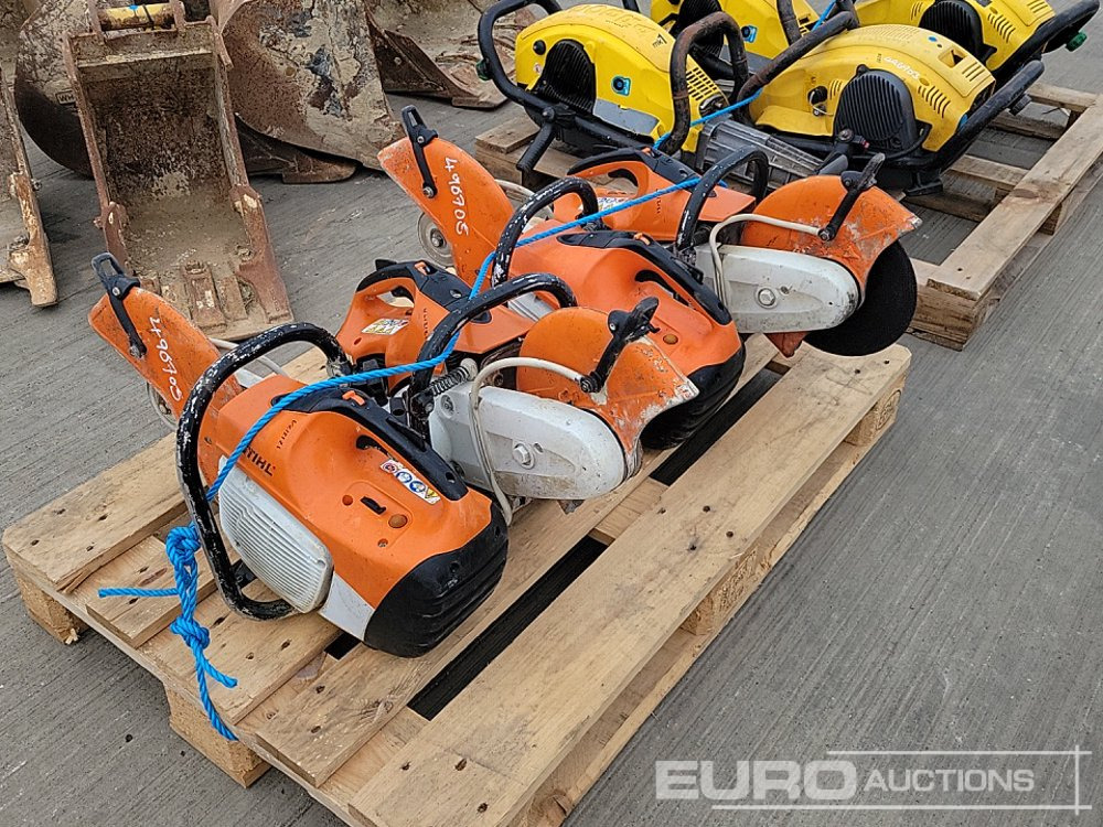 Stihl 410 - Travaux routiers: photos 1 Stihl 410 - Travaux routiers: photos 1