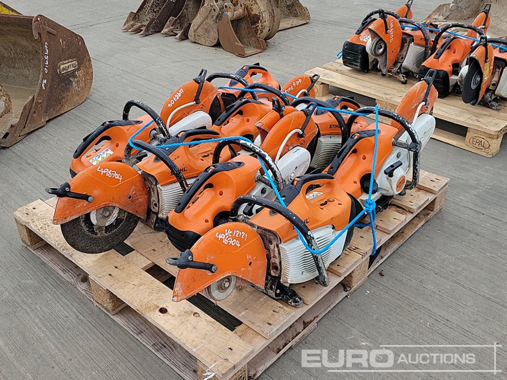 Stihl 410 - Travaux routiers: photos 1 Stihl 410 - Travaux routiers: photos 1