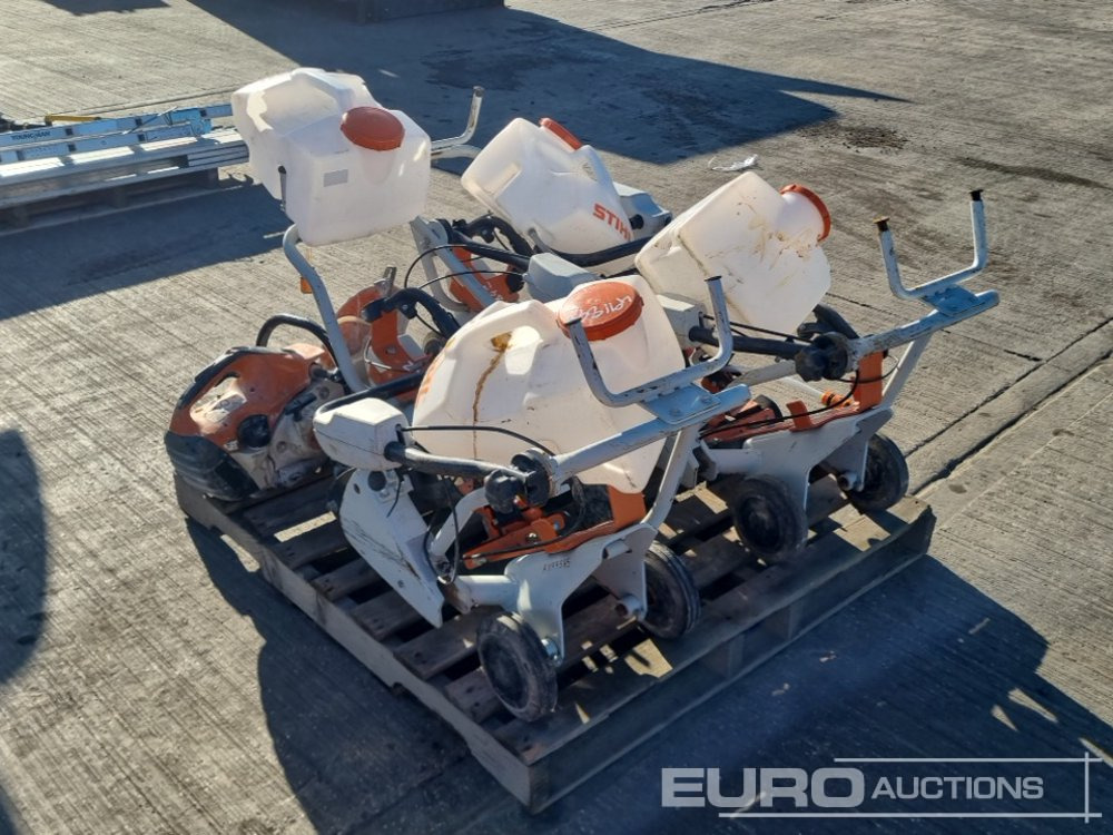 Stihl Quick Cut Saw Trolly (4 of), Petrol Quick Cut Saw - Travaux routiers: photos 3 Stihl Quick Cut Saw Trolly (4 of), Petrol Quick Cut Saw - Travaux routiers: photos 3