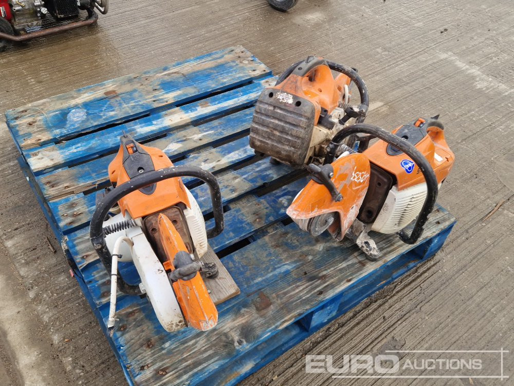 Stihl TS480I - Travaux routiers: photos 3 Stihl TS480I - Travaux routiers: photos 3