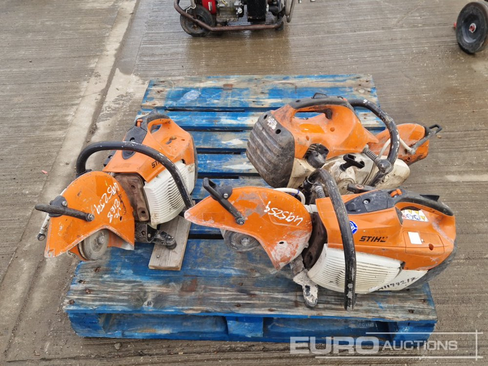 Stihl TS480I - Travaux routiers: photos 4 Stihl TS480I - Travaux routiers: photos 4