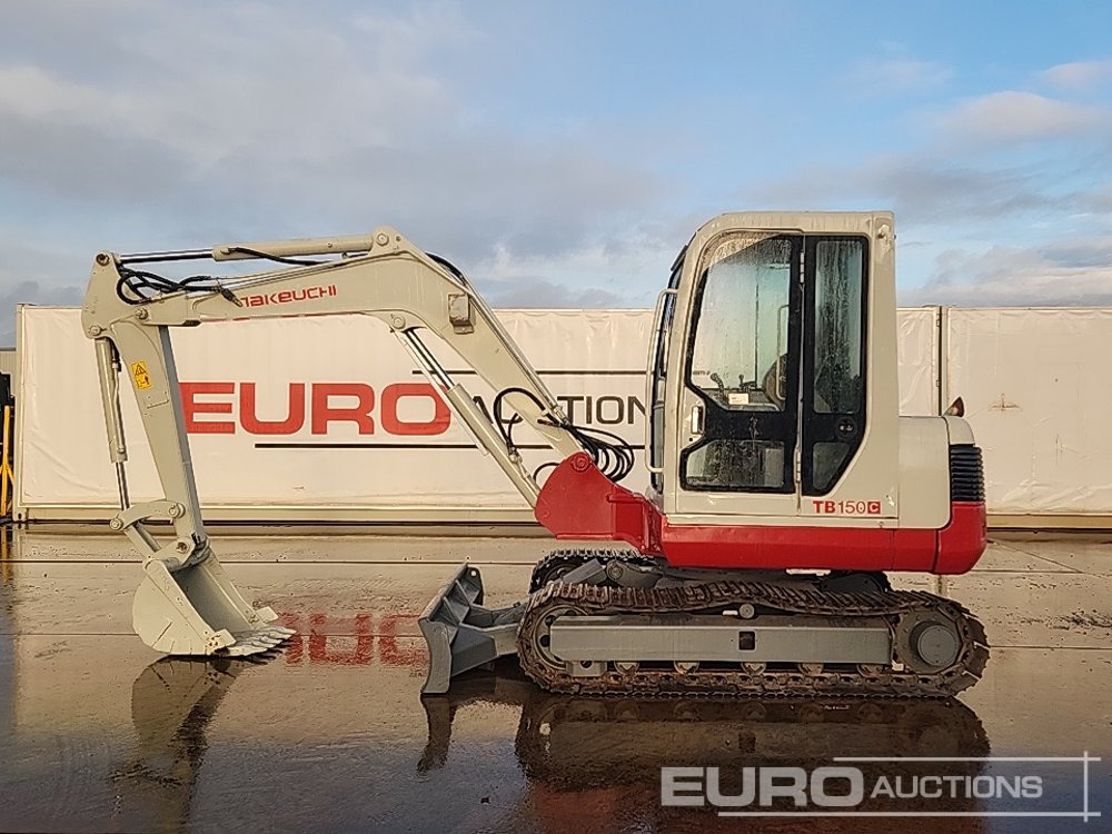 Takeuchi TB150C - Mini pelle: photos 2 Takeuchi TB150C - Mini pelle: photos 2