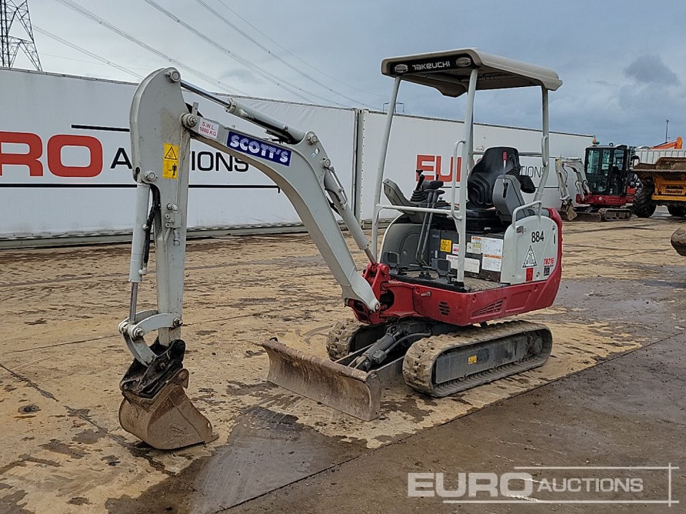 Takeuchi TB216 - Mini pelle: photos 1 Takeuchi TB216 - Mini pelle: photos 1