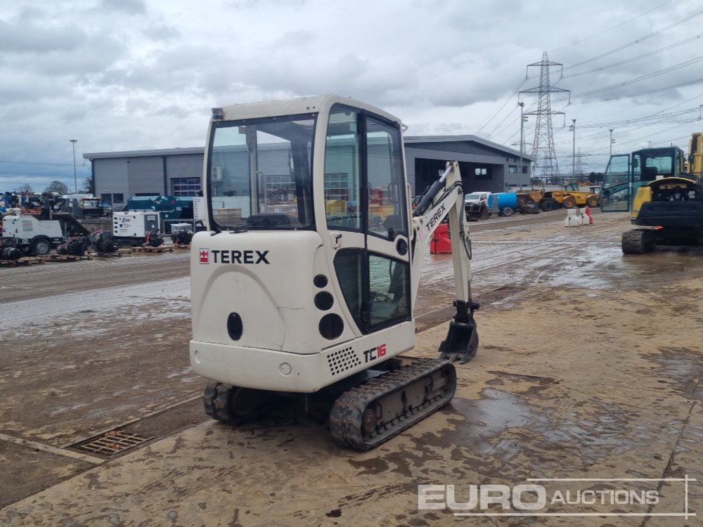 Terex TC16 - Mini pelle: photos 5 Terex TC16 - Mini pelle: photos 5