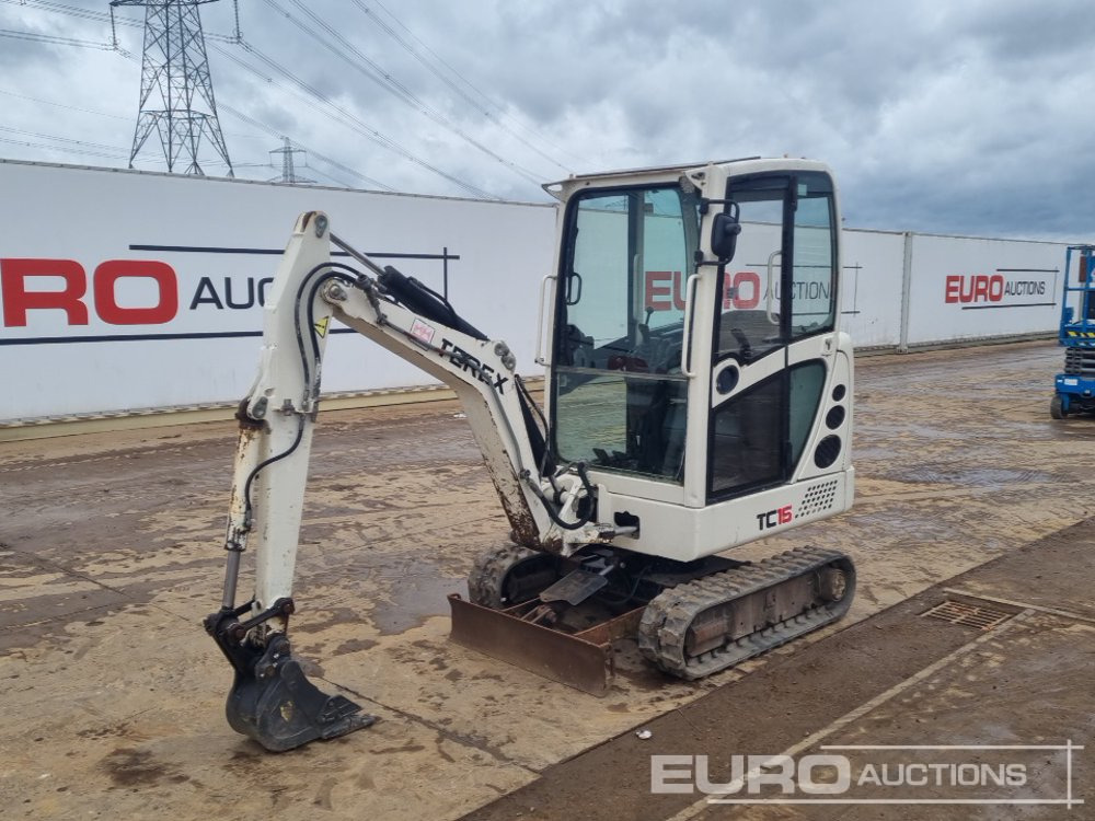 Terex TC16 - Mini pelle: photos 1 Terex TC16 - Mini pelle: photos 1