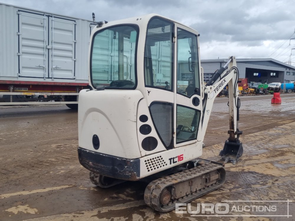 Terex TC16 - Mini pelle: photos 5 Terex TC16 - Mini pelle: photos 5