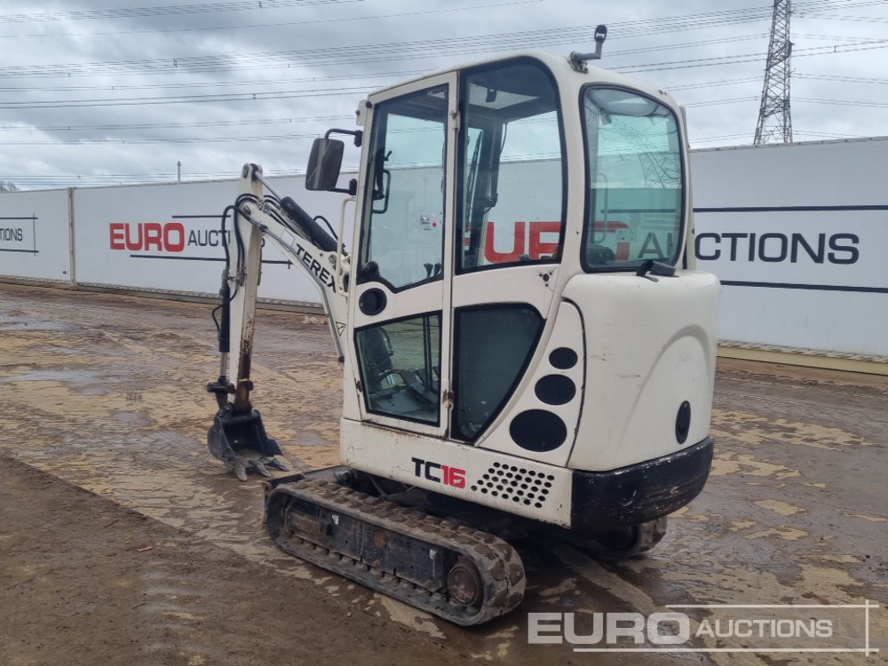 Terex TC16 - Mini pelle: photos 3 Terex TC16 - Mini pelle: photos 3