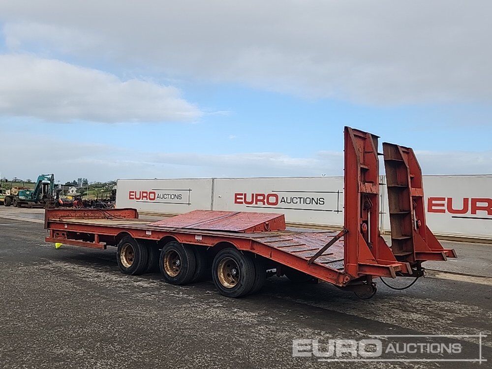 Tri Axle Low Loader Trailer, Ramps, Cheeese Wedge, Hydraulic Ramps - Remorque agricole: photos 3 Tri Axle Low Loader Trailer, Ramps, Cheeese Wedge, Hydraulic Ramps - Remorque agricole: photos 3