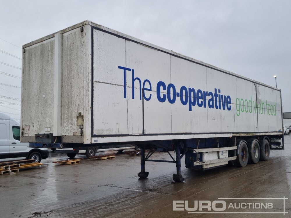 Tri Axle Refrigerated Box Trailer, Tail Lift - Semi-remorque frigorifique: photos 1 Tri Axle Refrigerated Box Trailer, Tail Lift - Semi-remorque frigorifique: photos 1