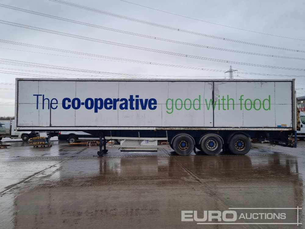 Tri Axle Refrigerated Box Trailer, Tail Lift - Semi-remorque frigorifique: photos 2 Tri Axle Refrigerated Box Trailer, Tail Lift - Semi-remorque frigorifique: photos 2