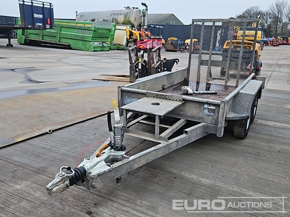 Twin Axle Plant Trailer, Ramp - Remorque porte engin: photos 1 Twin Axle Plant Trailer, Ramp - Remorque porte engin: photos 1