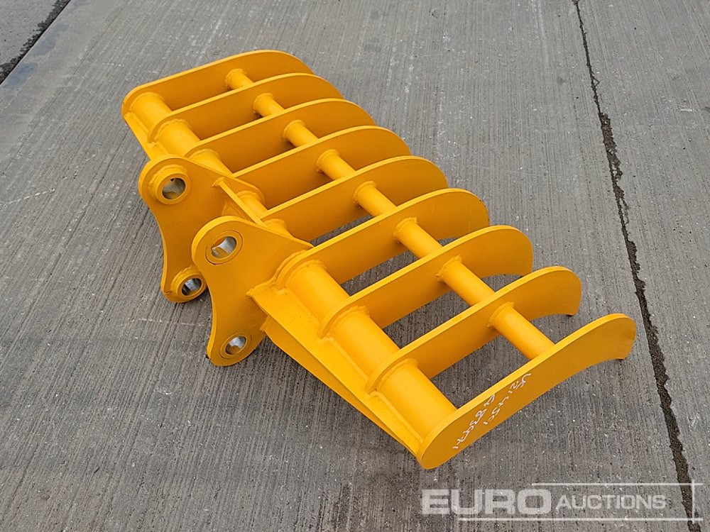 Unused 2025 GIYI 44" Rake 45mm Pin to suit 4-6 Ton Excavator - Godet: photos 5 Unused 2025 GIYI 44" Rake 45mm Pin to suit 4-6 Ton Excavator - Godet: photos 5