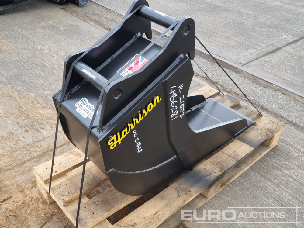 Unused 2025 Harrison 12" Trenching Bucket 40mm Pin to suut Mini Excavator - Godet: photos 5 Unused 2025 Harrison 12" Trenching Bucket 40mm Pin to suut Mini Excavator - Godet: photos 5
