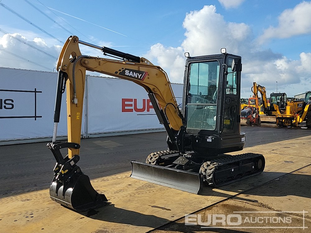 Unused 2025 Sany SY35U - Mini pelle: photos 1 Unused 2025 Sany SY35U - Mini pelle: photos 1
