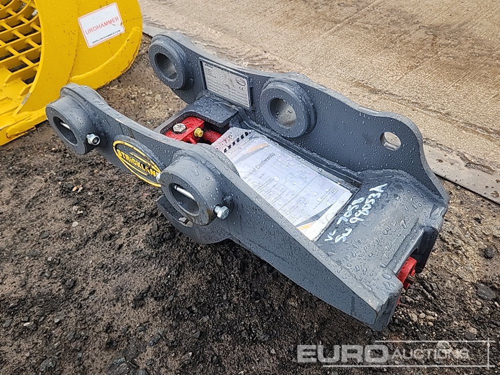 Unused 2025 Strickland Hydraulic Quick Hitch, 60mm Pin to suit 10-12 Ton Excavator - Attache rapide: photos 4 Unused 2025 Strickland Hydraulic Quick Hitch, 60mm Pin to suit 10-12 Ton Excavator - Attache rapide: photos 4
