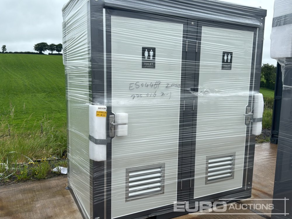 Unused Double Toilet Cubicle, Two Toilets, Basins (Cannot Be Reconsigned) - Conteneur maritime: photos 5 Unused Double Toilet Cubicle, Two Toilets, Basins (Cannot Be Reconsigned) - Conteneur maritime: photos 5