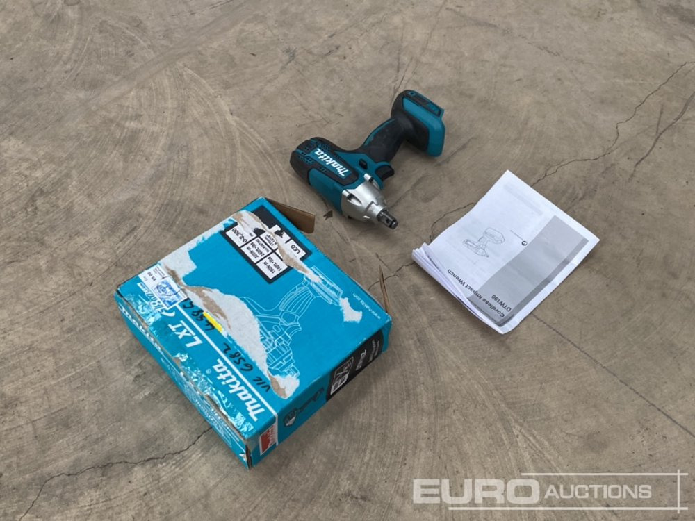 Unused Makita DTW190 18V 1/2" Li-Ion LXT Impact Wrench (Body Only) - Matériel de chantier: photos 2 Unused Makita DTW190 18V 1/2" Li-Ion LXT Impact Wrench (Body Only) - Matériel de chantier: photos 2