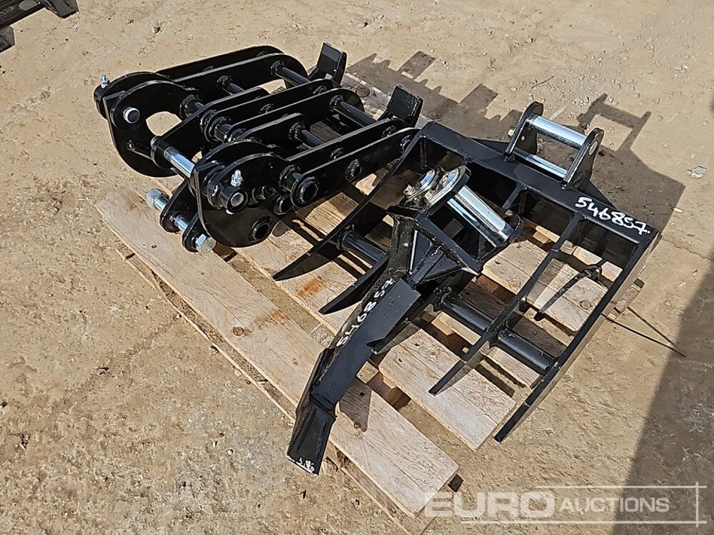 Unused Manual 5 Finger Grab, Ripper, 16" Rake 25mm Pin to suit Mini Excavator - Godet: photos 1 Unused Manual 5 Finger Grab, Ripper, 16" Rake 25mm Pin to suit Mini Excavator - Godet: photos 1